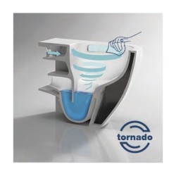Závěsné WC ARCO TORNADO s FLAT sedátkem Soft-close