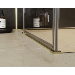 Obdĺžnikový sprchovací kút PIXA GOLD