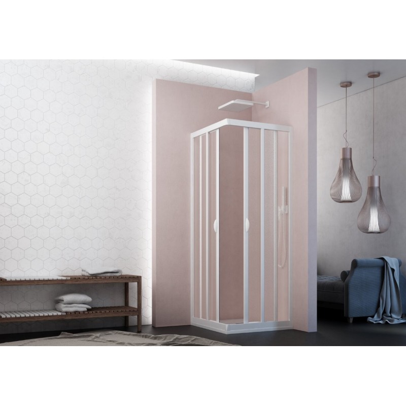 Čtvercový a obdélníkový sprchový kout VELA