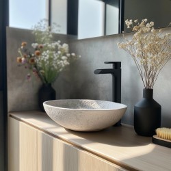 Umyvadlová vysoká baterie ULTRA U-18D NEW BLACK