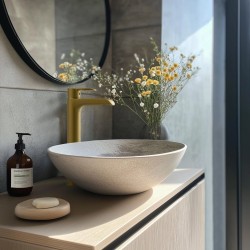 Umyvadlová vysoká baterie ULTRA U-18D NEW GOLD