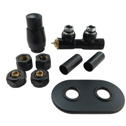 Připojovací ventil TERM-SET (Z4) kompletní sada pro radiátory, s termostatickou hlavicí