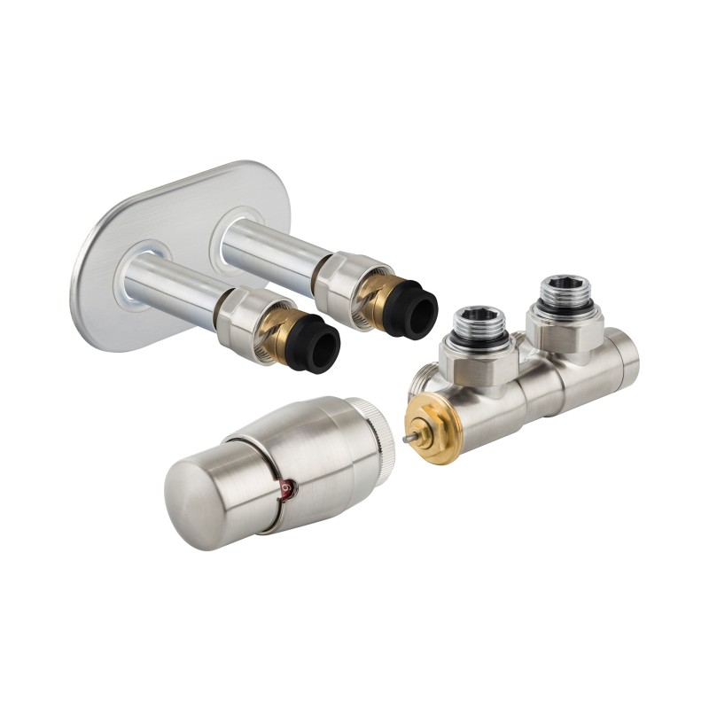 Připojovací ventil TERM-SET (Z4) kompletní sada pro radiátory, s termostatickou hlavicí