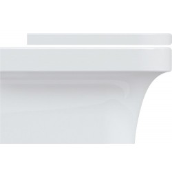 Závesné WC TULIP FUSION s integrovanou bidetovou sprchou so sedadlom FLAT