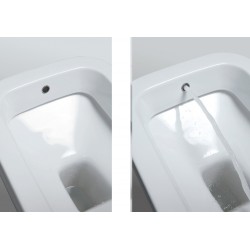 Závesné WC TULIP FUSION s integrovanou bidetovou sprchou so sedadlom FLAT