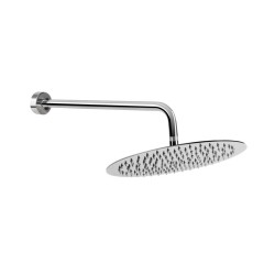 Držiak hlavovej sprchy zo steny NEW, okrúhly, dĺžka 400 mm