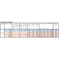 Kúpeľňový radiátor TRICK antracit