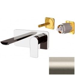 Podomietková umývadlová batéria ARNO 15KB07 - nikel brúsený matný