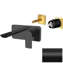 Podomietková umývadlová batéria ARNO 15KB14 - čierna matná