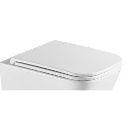 Závesné WC TULIP FUSION s integrovanou bidetovou sprchou so sedadlom FLAT