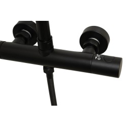 Termostatický nástěnný set NAUPLIOS 250 BLACK