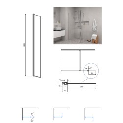 Boční otočný panel ECO-N CHROM