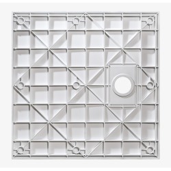 Čtvercová sprchová vanička VEXO - bílá