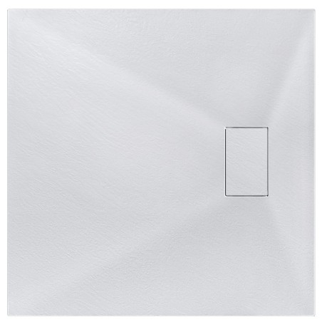 Čtvercová sprchová vanička VEXO - bílá