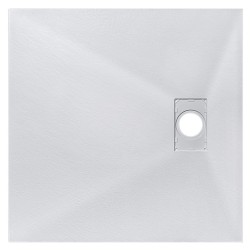 Čtvercová sprchová vanička VEXO - bílá