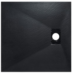 Čtvercová sprchová vanička VEXO - černá