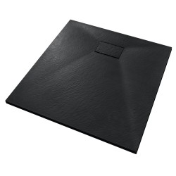 Čtvercová sprchová vanička VEXO - černá