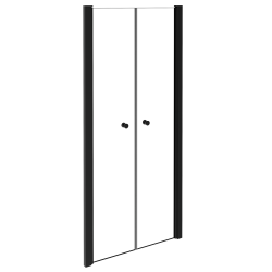 Bezrámové sprchové dveře SINCO DUE BLACK