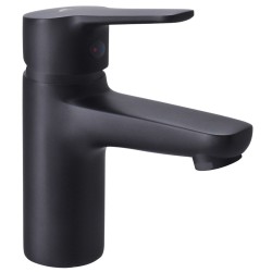 Umyvadlová stojánková vodovodní baterie Olsen Spa UNO-18 NEW, černá barva