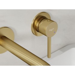 Podomietková umývadlová batéria ILLUSION Zlatá brúsená