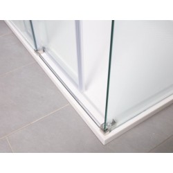 Pevná boční stěna PANEL BELVER CHROM NEW