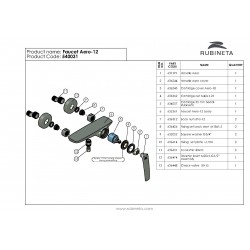 Sprchová baterie AERO-12