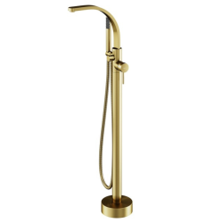 Stojanková vaňová batéria DECCO I Zlatá brúsená