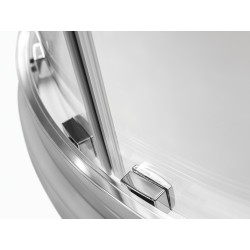 Čtvrtkruhový sprchový kout MODERN CHROM 190