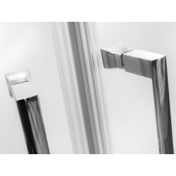 Čtvrtkruhový sprchový kout MODERN CHROM 190