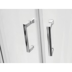 Štvrťkruhový sprchovací kút MODERN CHROM 190