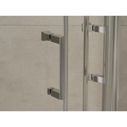 Čtvrtkruhový sprchový kout MODERN CHROM 190