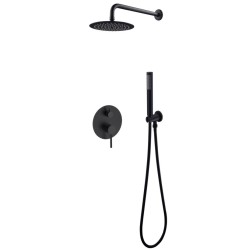 Podomietkový sprchový set SLIM DECCO/ILLUSION II/VEO Čierna