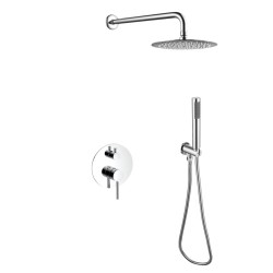 Podomítkový sprchový set SLIM DECCO/ILLUSION II/VEO Chrom