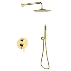 Podomietkový sprchový set SLIM DECCO/ILLUSION II/VEO Zlatá