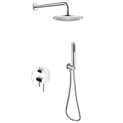 Podomietkový sprchový set DECCO/ILLUSION I/VEO Chróm