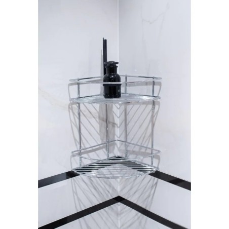 Drátěná rohová polička KD02080045