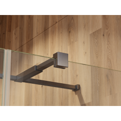 Čtvercový sprchový kout PIXA GRAFIT