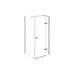Čtvercový sprchový kout PIXA GRAFIT