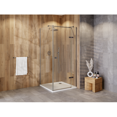 Čtvercový sprchový kout PIXA GRAFIT