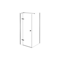 Štvorcový sprchovací kút PIXA GRAFIT