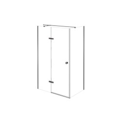 Obdĺžnikový sprchovací kút PIXA GRAFIT