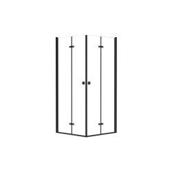 Čtvercový sprchový kout EXO-H BLACK