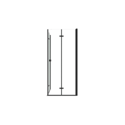 Čtvercový sprchový kout EXO-H BLACK