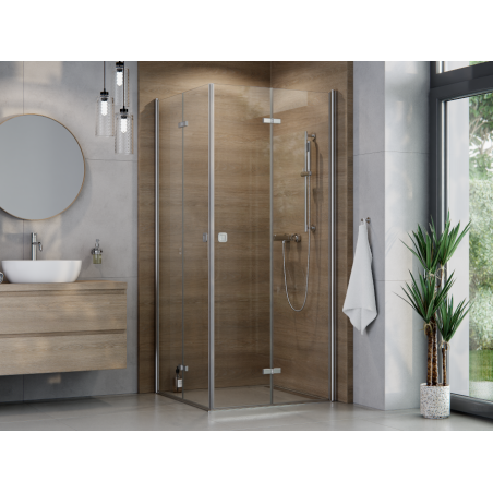 Čtvercový sprchový kout EXO-H CHROM