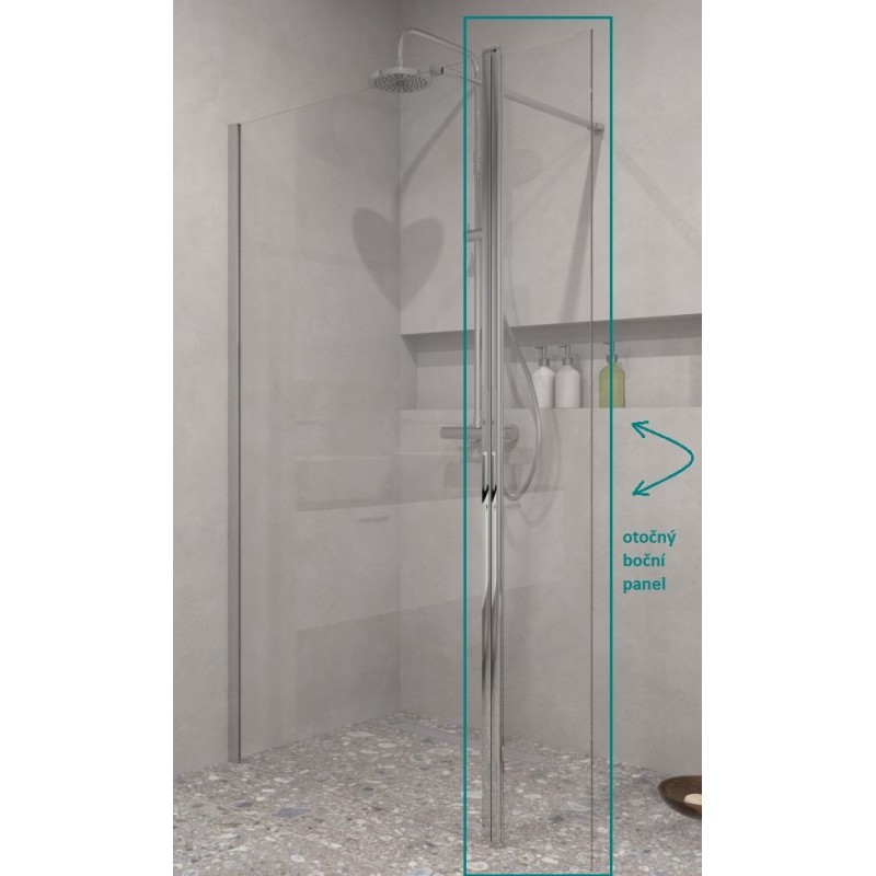 Boční otočný panel ECO-N CHROM