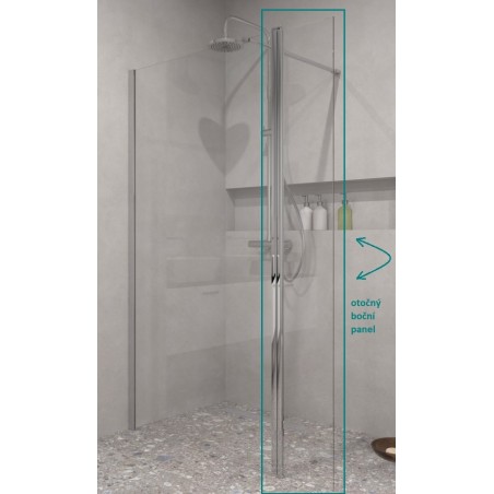 Boční otočný panel ECO-N CHROM