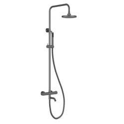 Nástěnný termostatický sprchový a vanový set VEO grafitová