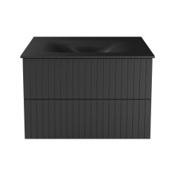 Spodní skříňka s umyvadlem AKYA LINEA grafitová matná