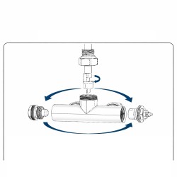 ONE-SADA, oboustranný jednobodový ventil (Z7)
