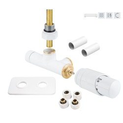 ONE-SADA, oboustranný jednobodový ventil s mosaznou rozetou